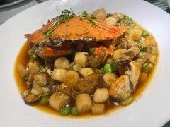 宁式胡椒梭子蟹炒年糕-桂满陇-锦绣江南(万象城店)