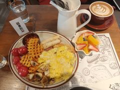 主厨推荐早午餐-藏书馆咖啡LibraryCoffee·Bistro(牡丹园店)