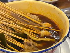 -拈签一笑黄牛肉辣卤串串