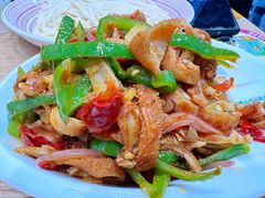 -歹歹的加个面过油肉拌面
