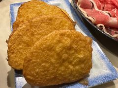 馒头片裹蛋液-宣武小院涮肉(前门店)