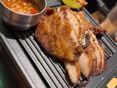 炭烧秘制猪颈肉-simply thai天泰(世纪汇店)