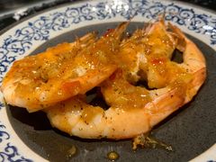 铁板和风口味海捕虾-大成铁板烧•板前(复古餐厅石老人店)