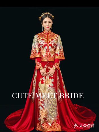 CUTE MEET 高定凤凰中式嫁衣