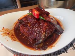 -草家酱蟹炭火烤肉店(珲春南路一店)