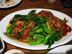 芥兰炒牛肉-潮中人·潮州菜(益乐路店)