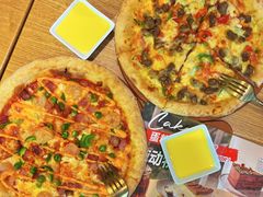 芝士汉堡牛肉卷边标准装-棒约翰比萨·意面(金桥国际店)
