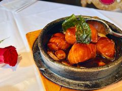 石锅烹银鳕鱼-玫瑰厅上海菜(兴国路店)