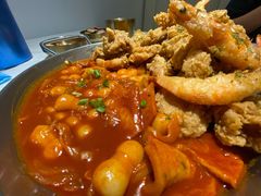 必点炸鸡翅配年糕-HOTISLAND海鸡岛·韩国料理(江南西店)