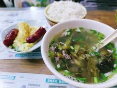 标配酸菜猪杂汤饭-陈记汤饭(水巷口店)