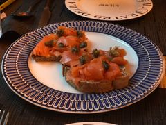 烟熏三文鱼和奶油芝士-IL TEATRO 精品意大利餐厅