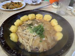 柴火东北土鸡铁锅炖-柴火东北铁锅炖(鲁班店)
