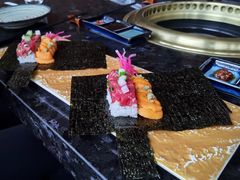 海胆生牛肉手卷-老乾杯和牛烧肉(王府中环店)