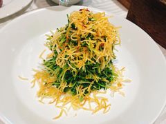 巧拌豆苗-四季民福烤鸭店(王府井灯市口店)