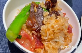 Cured Pork and Char Siu Clay Pot Rice (Medium)