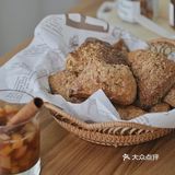 肉桂核桃司康，给自己的下午茶
