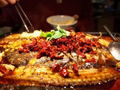 -探鱼·鲜青椒爽麻烤鱼(苏宁广场店)