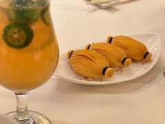 金枕榴莲酥-利苑酒家(合景国际金融广场店)