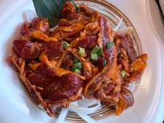 -明洞阿姨·韩式酱蟹烤肉·创意料理(三元桥店)