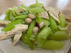 芹菜拌腐竹-胖子卤煮