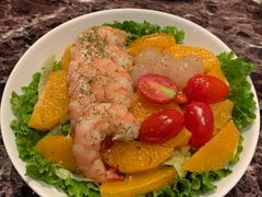 鲜橙老虎虾沙拉-Lets burger非常汉堡·环球风味(蓝色港湾店)