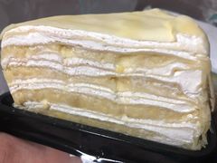 榴莲千层蛋糕切块-7cake憩刻生日蛋糕·下午茶(西安店)