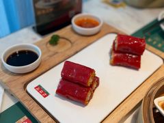 金沙海虾红米肠-悦得闲广式点心茶楼(蓝鲸世界店)