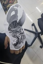 -周忆刺青原创设计定制