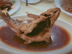 罾蹦鲤鱼-奥华餐厅·老张记(台基厂店)