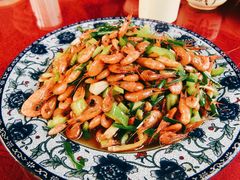 葱爆漓江虾-生态苑农庄(十里画廊遇龙河店)
