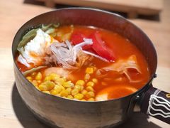 肥牛炼番茄线食-火山屋台(新街口店)