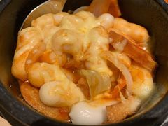 石锅芝士年糕-新石器烤肉(百联川沙店)