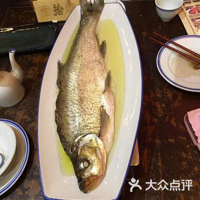 南京大牌档鸡汁白鱼图片