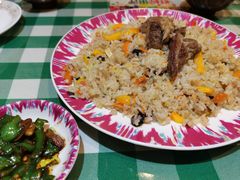 新疆抓饭-新疆巴州金丝特餐厅(大钟寺店)