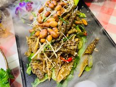 涼瓜拌魚皮-龙桥私厨·姜花菊花过桥鱼·顺德菜(容桂店)