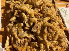 干炸鲜蘑-小俩口烧烤东北菜(双井店)