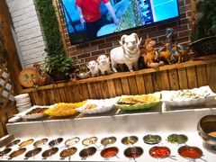 自助调料区-草原塞蛮羊火锅城(港湾店)