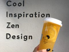 满杯橙子-喜茶(上海正大广场店)