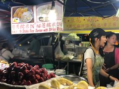 -芒果糯米饭摊子