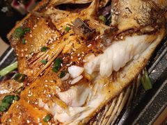特色烤鲈鱼-吕氏疙瘩汤·海鲜新鲁菜(凯德mall新都心店)