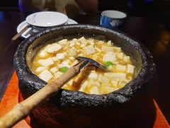 石锅鸡汤豆腐-绿茶餐厅(松江万达店)
