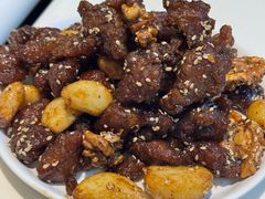 黑椒蒜子牛肉粒-大铁勺新津菜(中北永旺店)