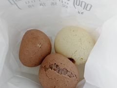 红豆乳酪麻薯球-啊噗吐呦现场烘焙(麦凯乐店)