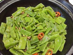 咸鱼四季豆-山东八大碗山东老字号