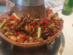 招牌蛙锅-老佛爷铜炉蛙锅(海岸城店)