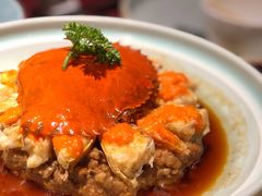 三十年花雕肉饼蒸膏蟹-七号私厨·百年洋楼