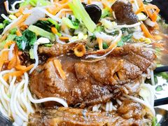 素什锦熏鱼面-瞻老元面馆(双塘路店)
