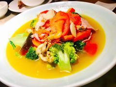 上汤西兰花-绿茶餐厅(西湖银泰百货店)