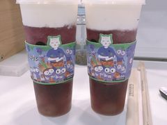 草莓酷脆阿华田-百分茶(九洲新世界店)