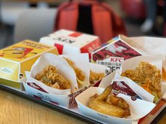新奥尔良烤鸡腿堡-肯德基(蓝桥店)